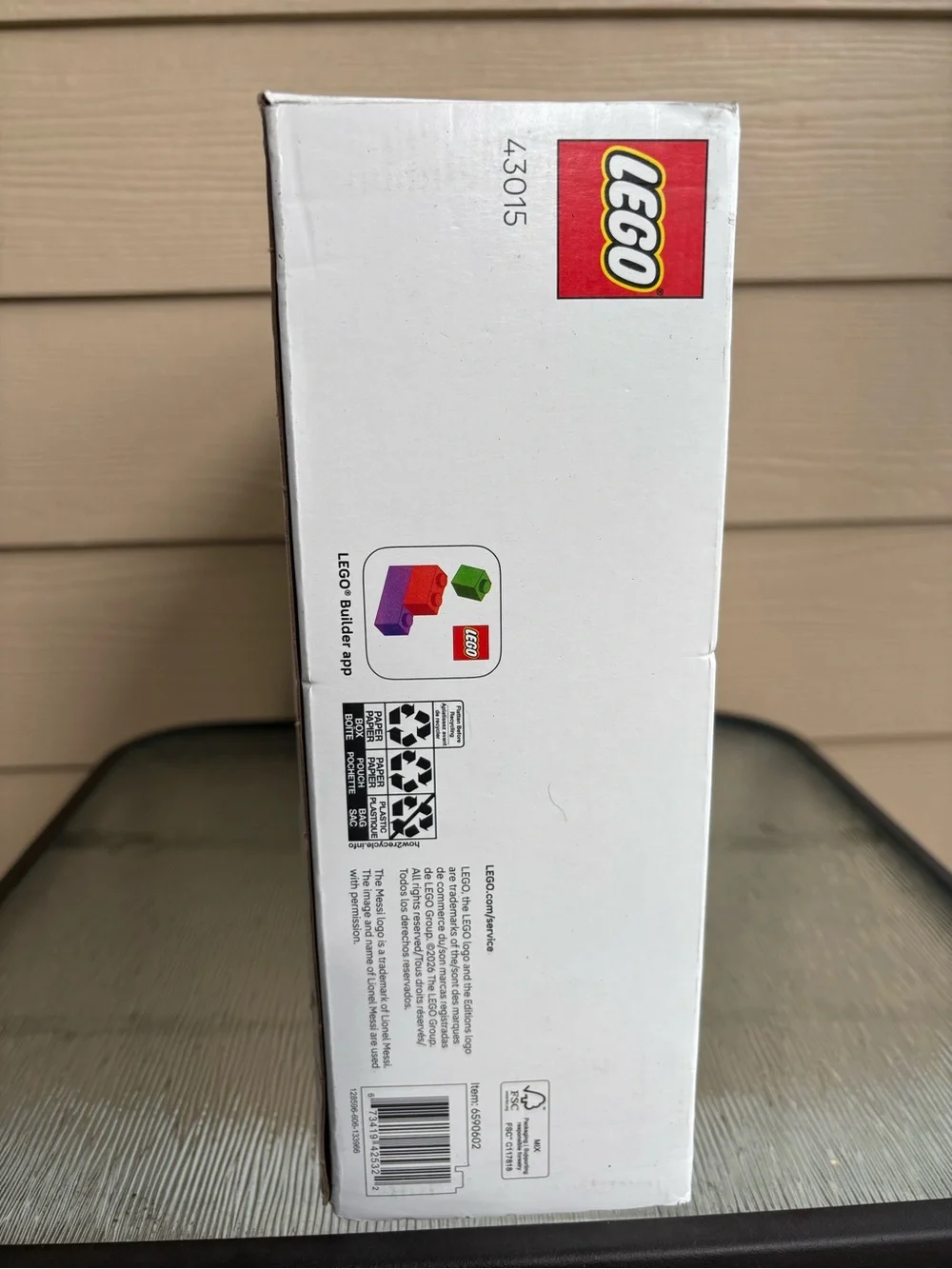 Lego decorative soccer
